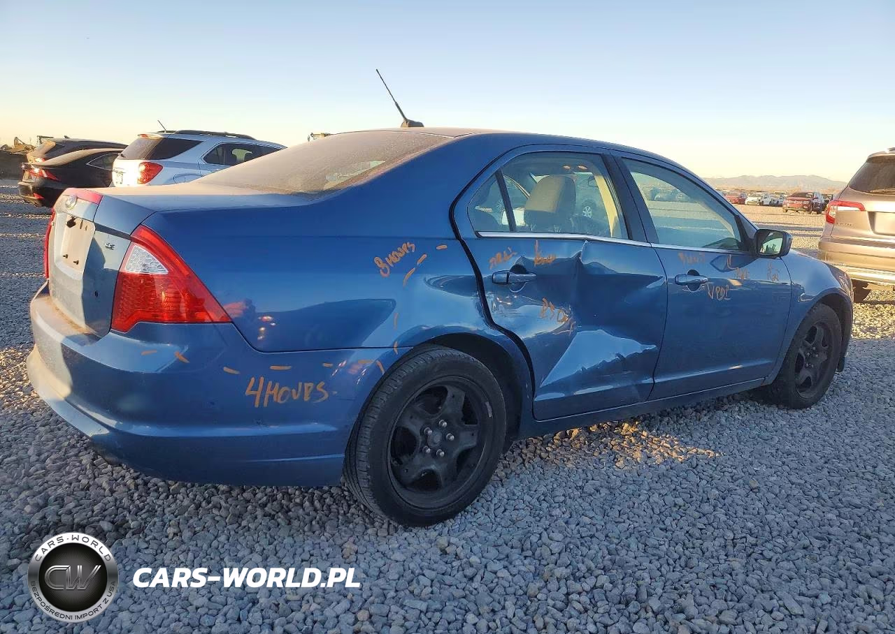 2010 Ford Fusion Se VIN:3FAHP0HA7AR362488 - 3