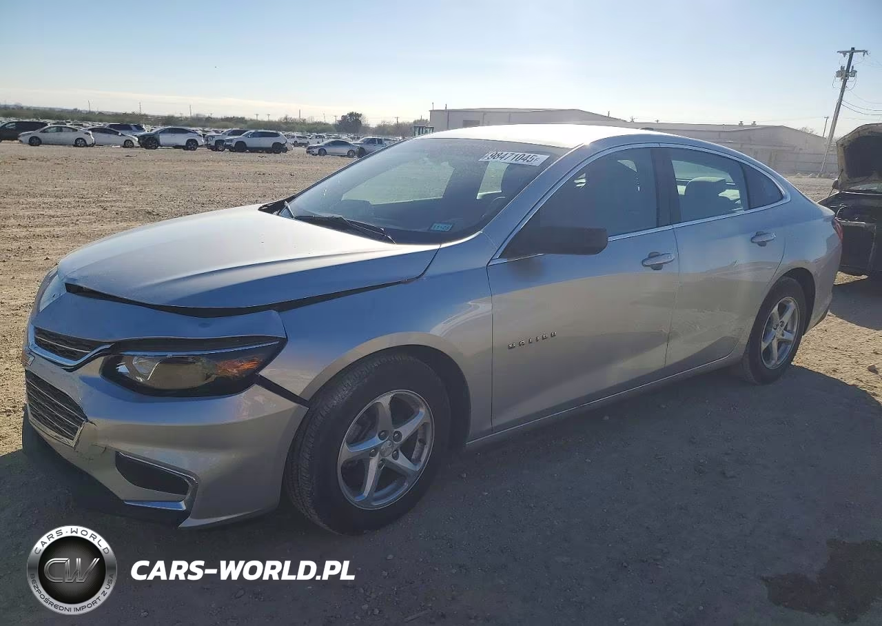 2017 Chevrolet Malibu Ls VIN:1G1ZB5ST8HF261562 - 1