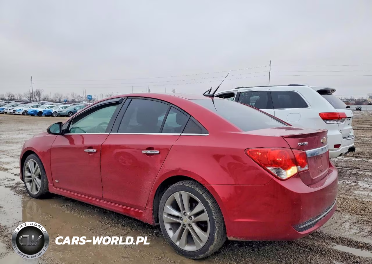 2011 Chevrolet Cruze Ltz VIN:1G1PH5S92B7157872 - 2