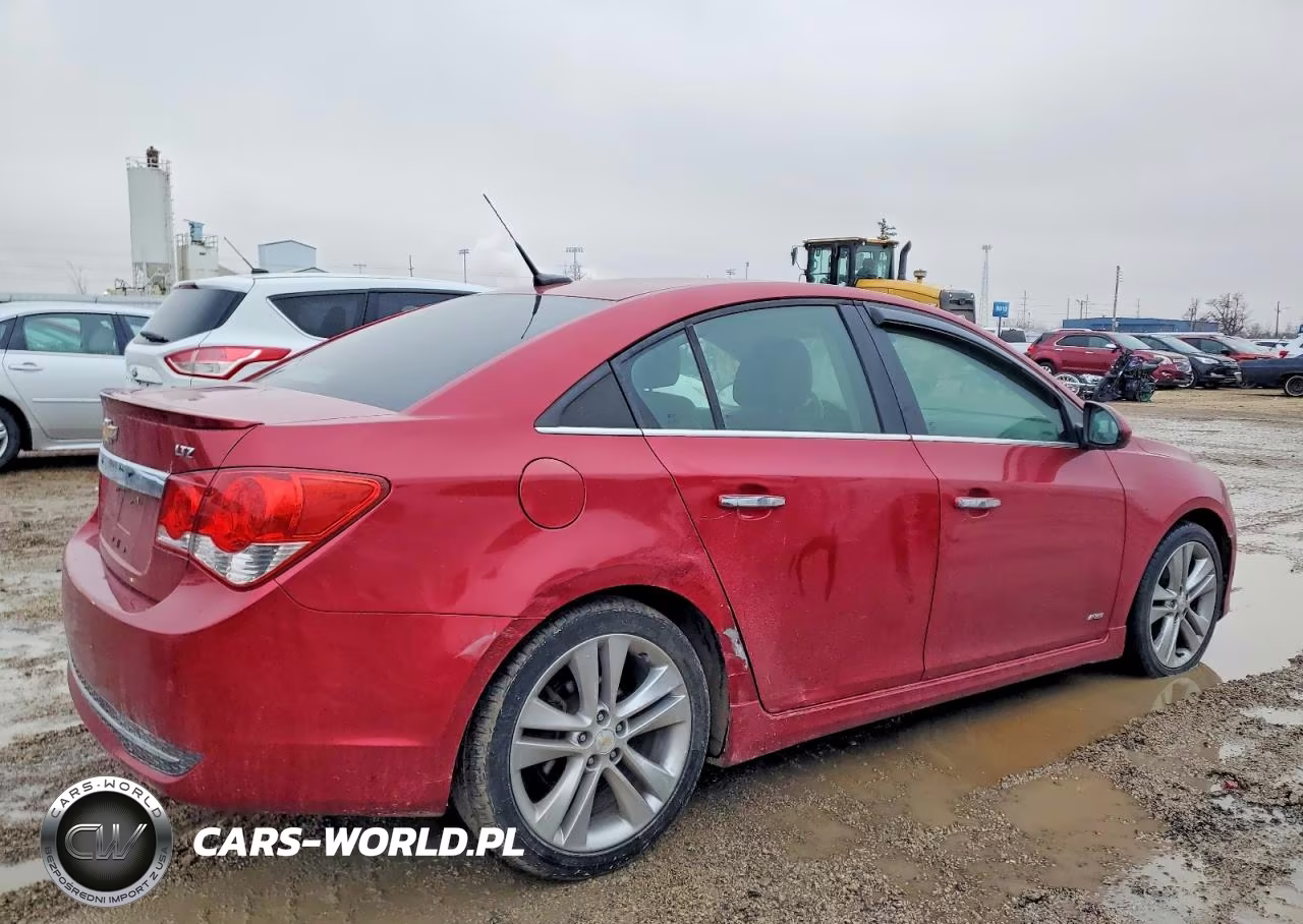 2011 Chevrolet Cruze Ltz VIN:1G1PH5S92B7157872 - 3