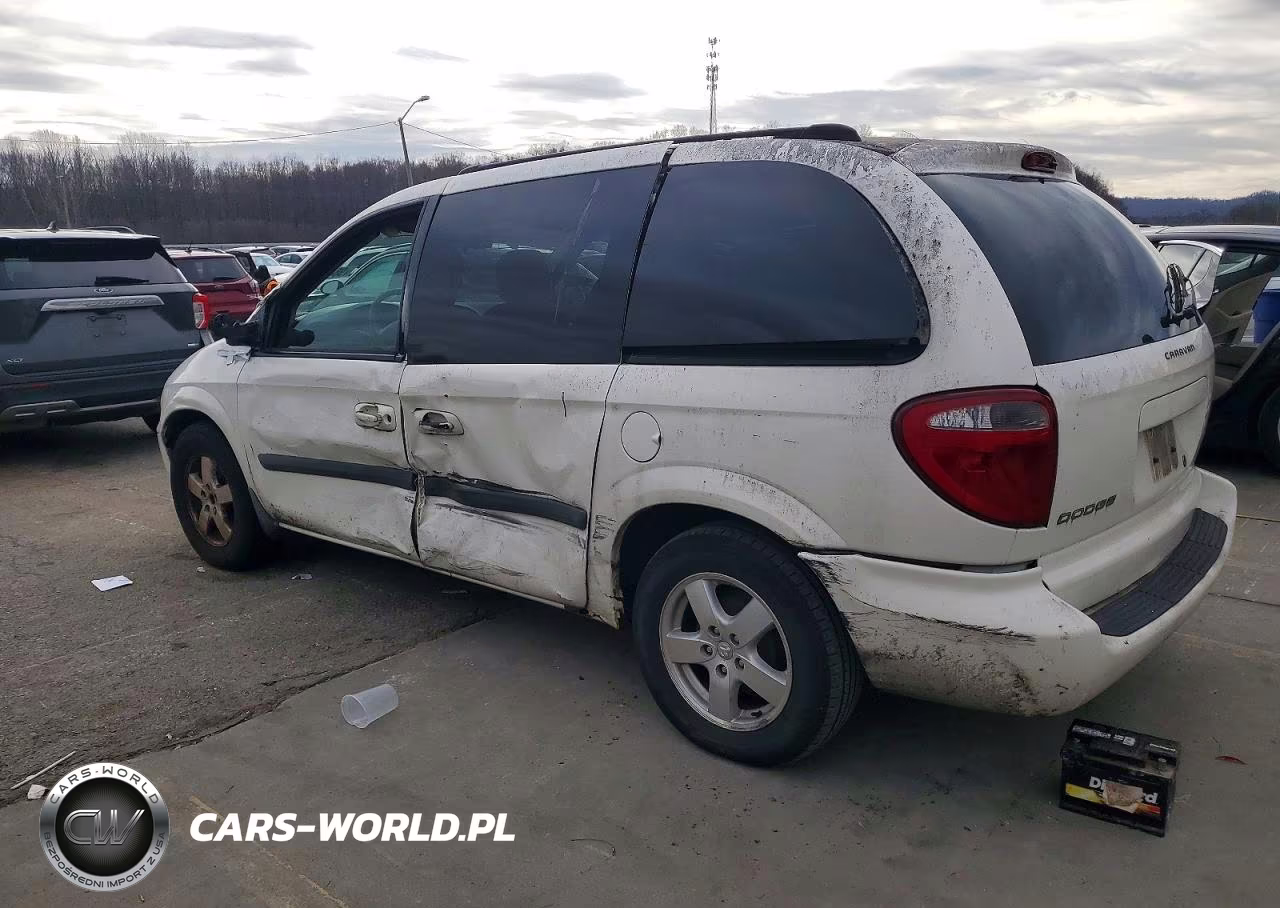 2005 Dodge Caravan Sxt VIN:1D4GP45R35B310764 - 2