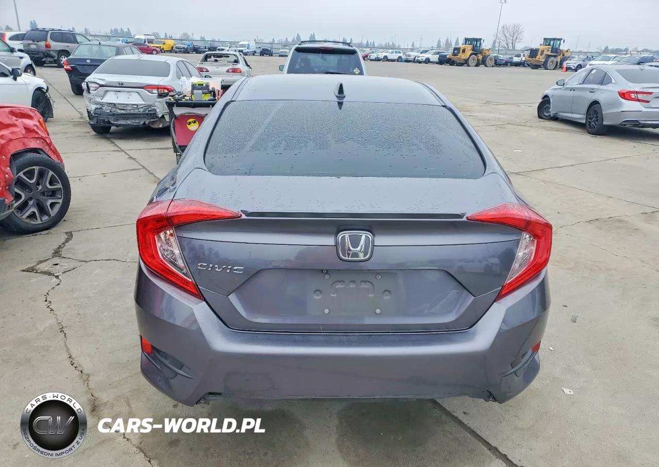 2020 Honda Civic Ex VIN:19XFC1F31LE216301 - 6