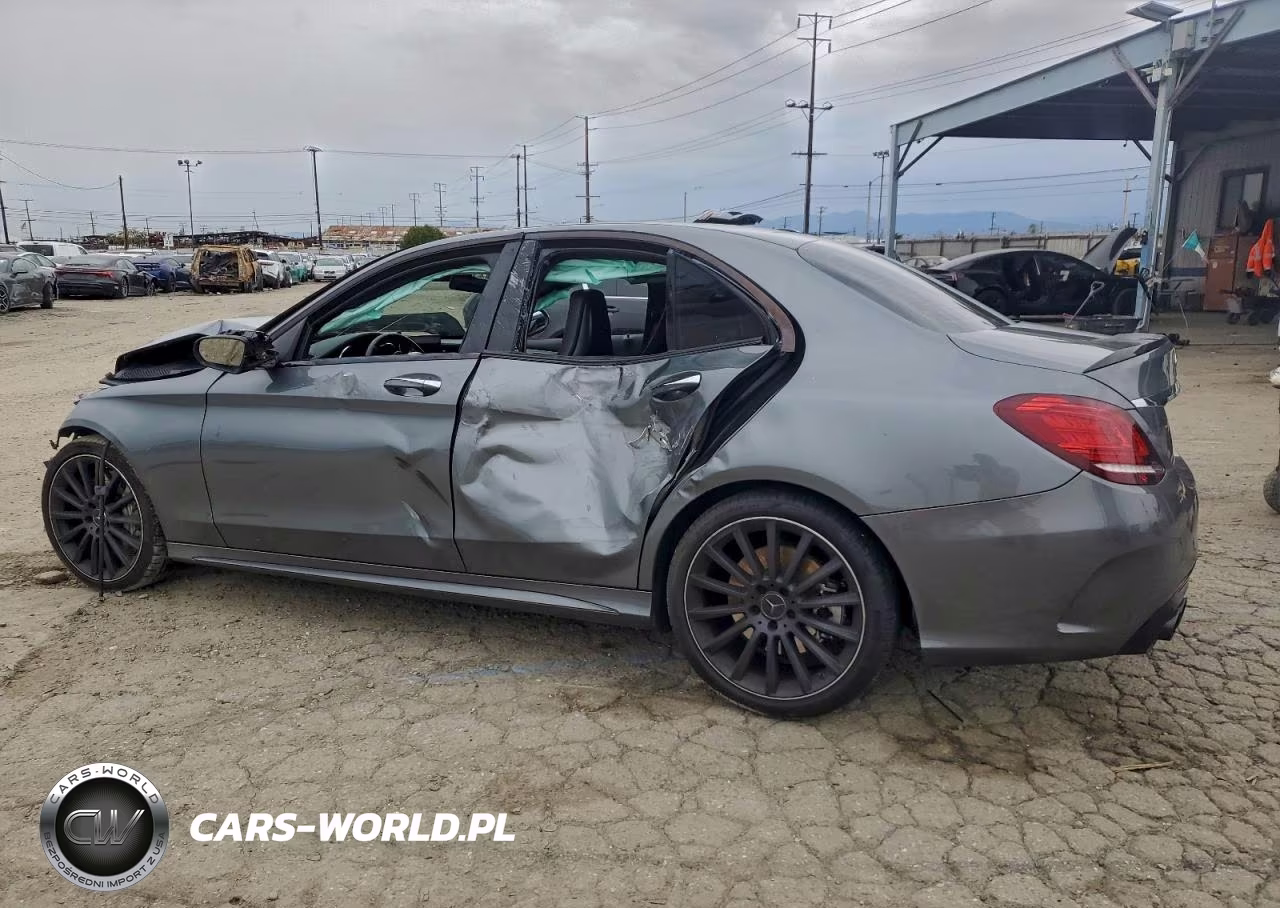 2019 Mercedes-Benz C 43 Amg VIN:55SWF6EB4KU316137 - 2