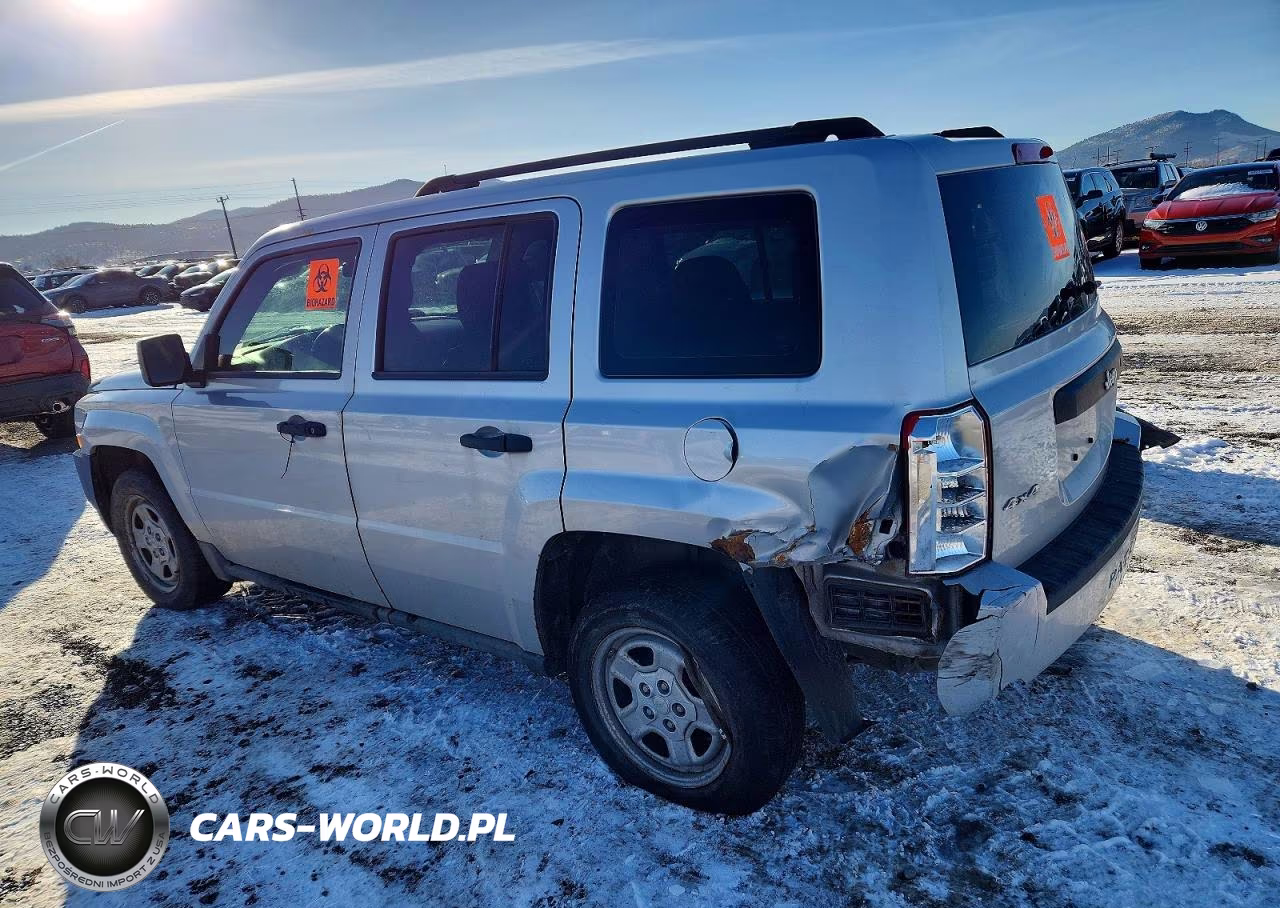 2010 Jeep Patriot Sport VIN:1J4NF2GB9AD580618 - 2