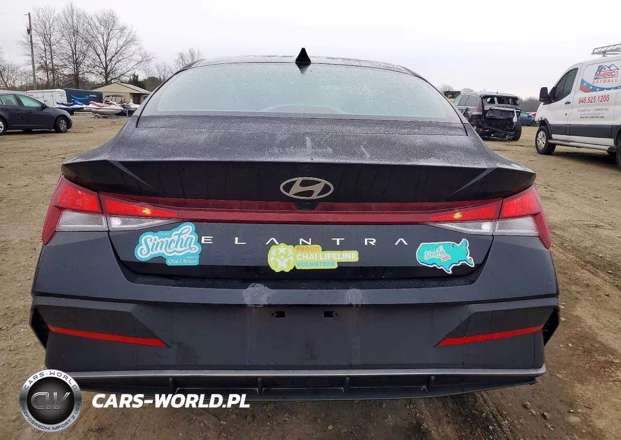 2024 Hyundai Elantra Sel VIN:KMHLM4DG0RU809953 - 6