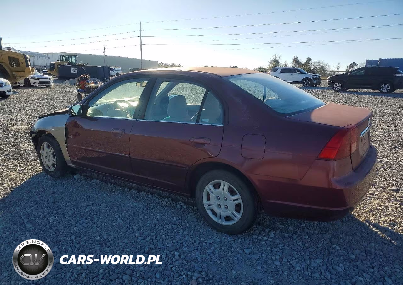 2002 Honda Civic Lx VIN:1HGES16602L034069 - 2
