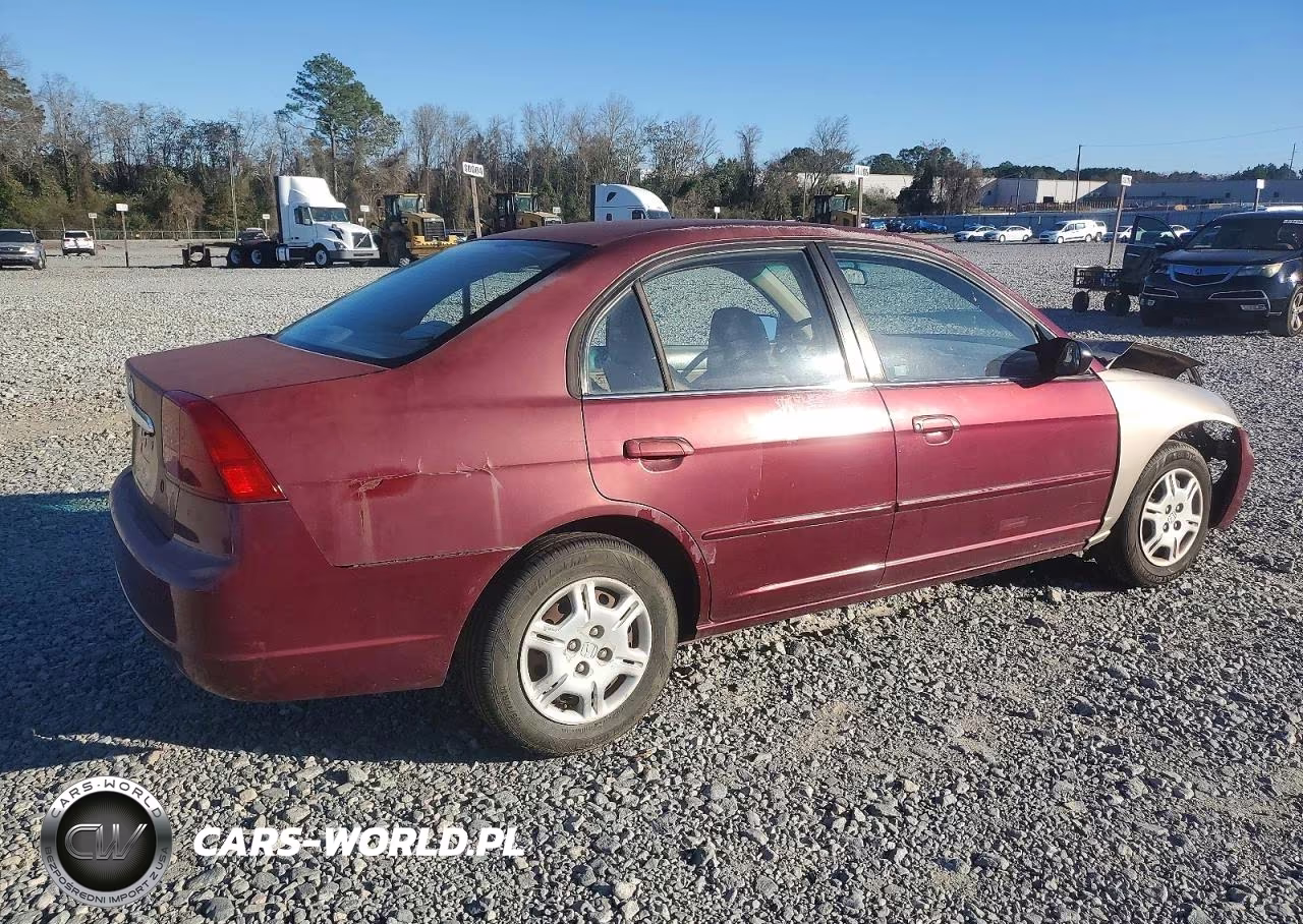 2002 Honda Civic Lx VIN:1HGES16602L034069 - 3