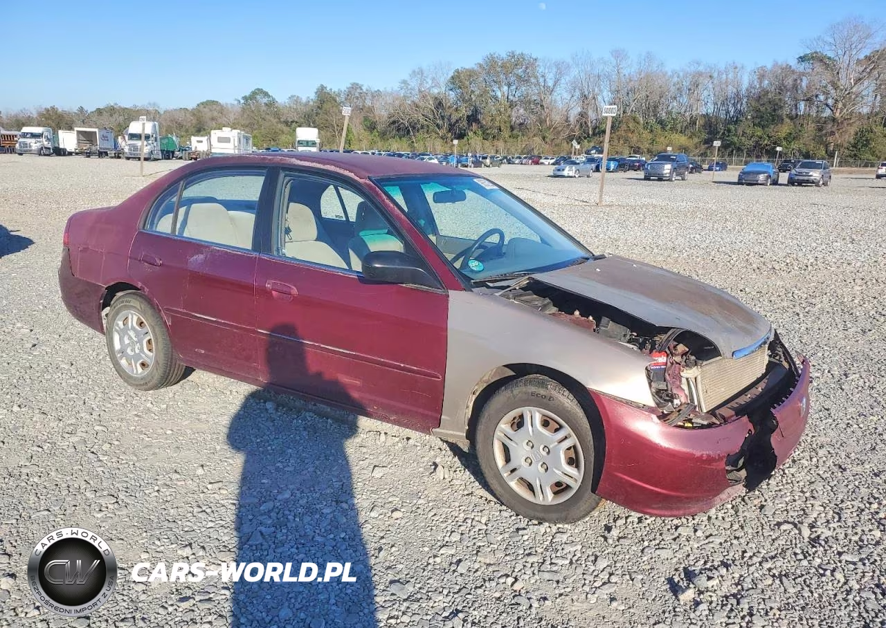 2002 Honda Civic Lx VIN:1HGES16602L034069 - 4