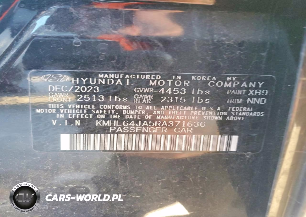 2024 Hyundai Sonata Sel VIN:KMHL64JA5RA371636 - 12