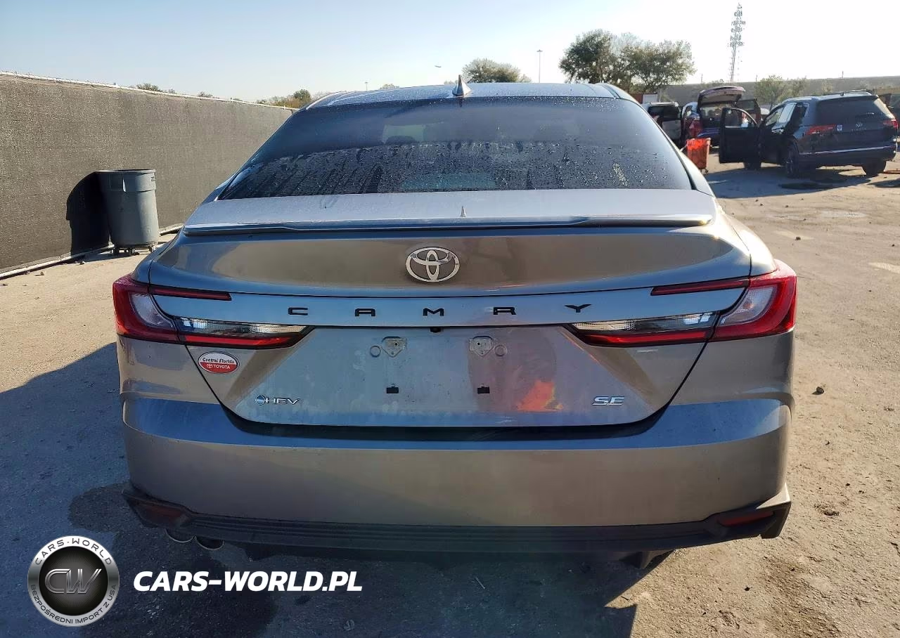 2026 Toyota Camry Se VIN:4T1DAACK5TU662537 - 6