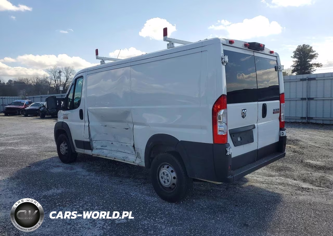 2021 Ram Promaster 1500 Delivery Van VIN:3C6LRVAG0ME560018 - 2