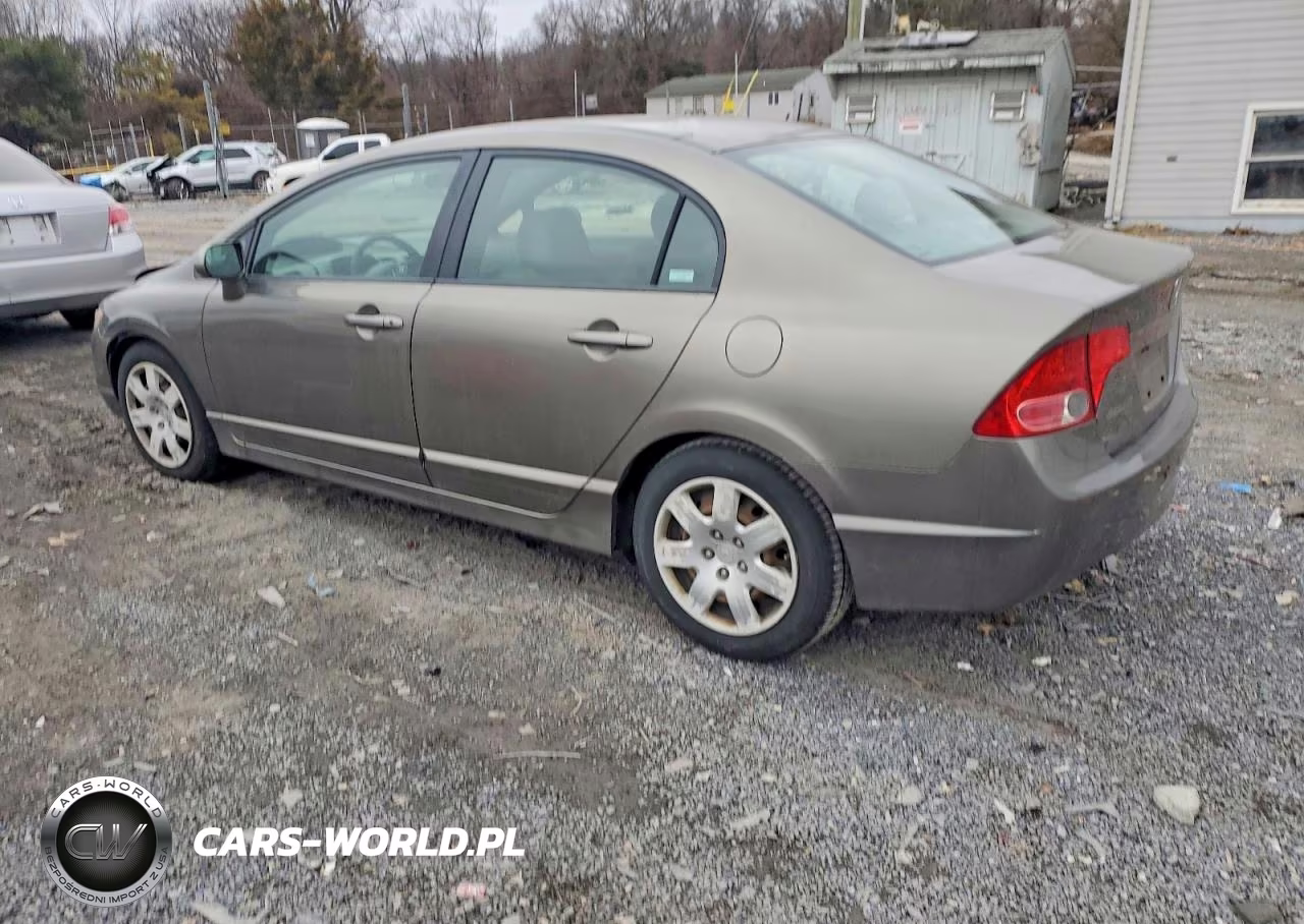 2008 Honda Civic Lx VIN:2HGFA16578H327195 - 2