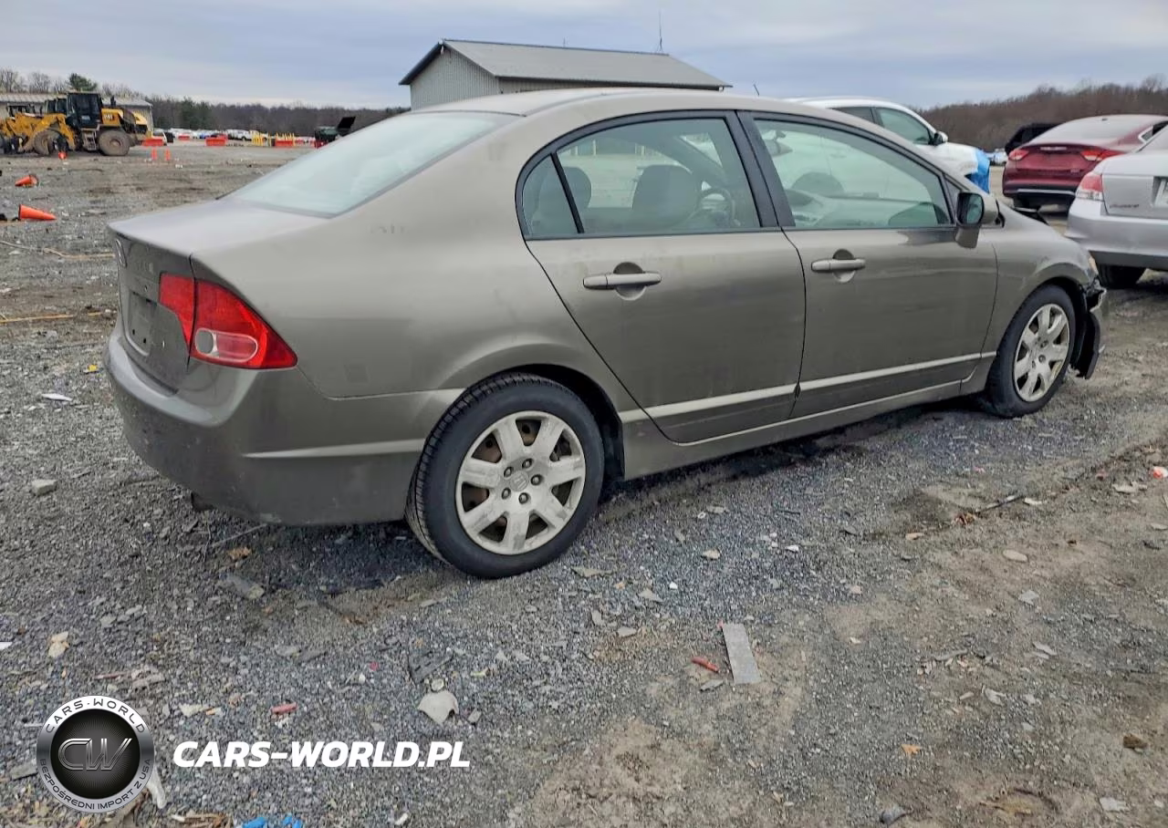 2008 Honda Civic Lx VIN:2HGFA16578H327195 - 3