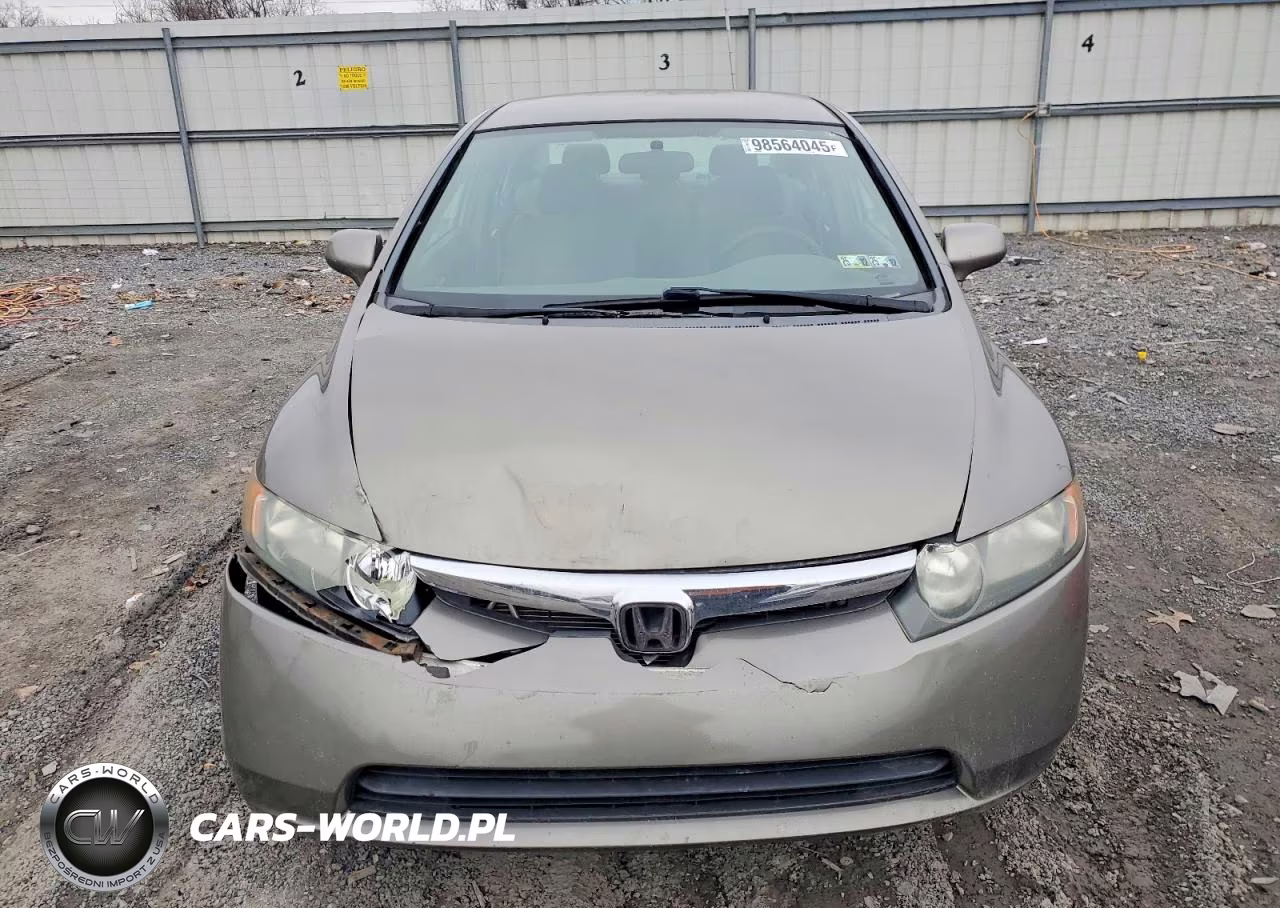 2008 Honda Civic Lx VIN:2HGFA16578H327195 - 5