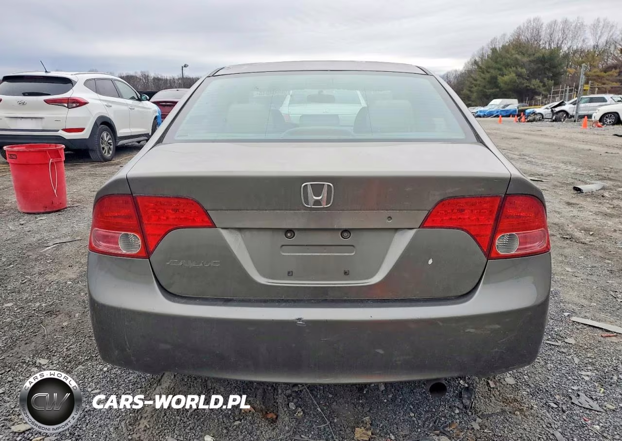 2008 Honda Civic Lx VIN:2HGFA16578H327195 - 6