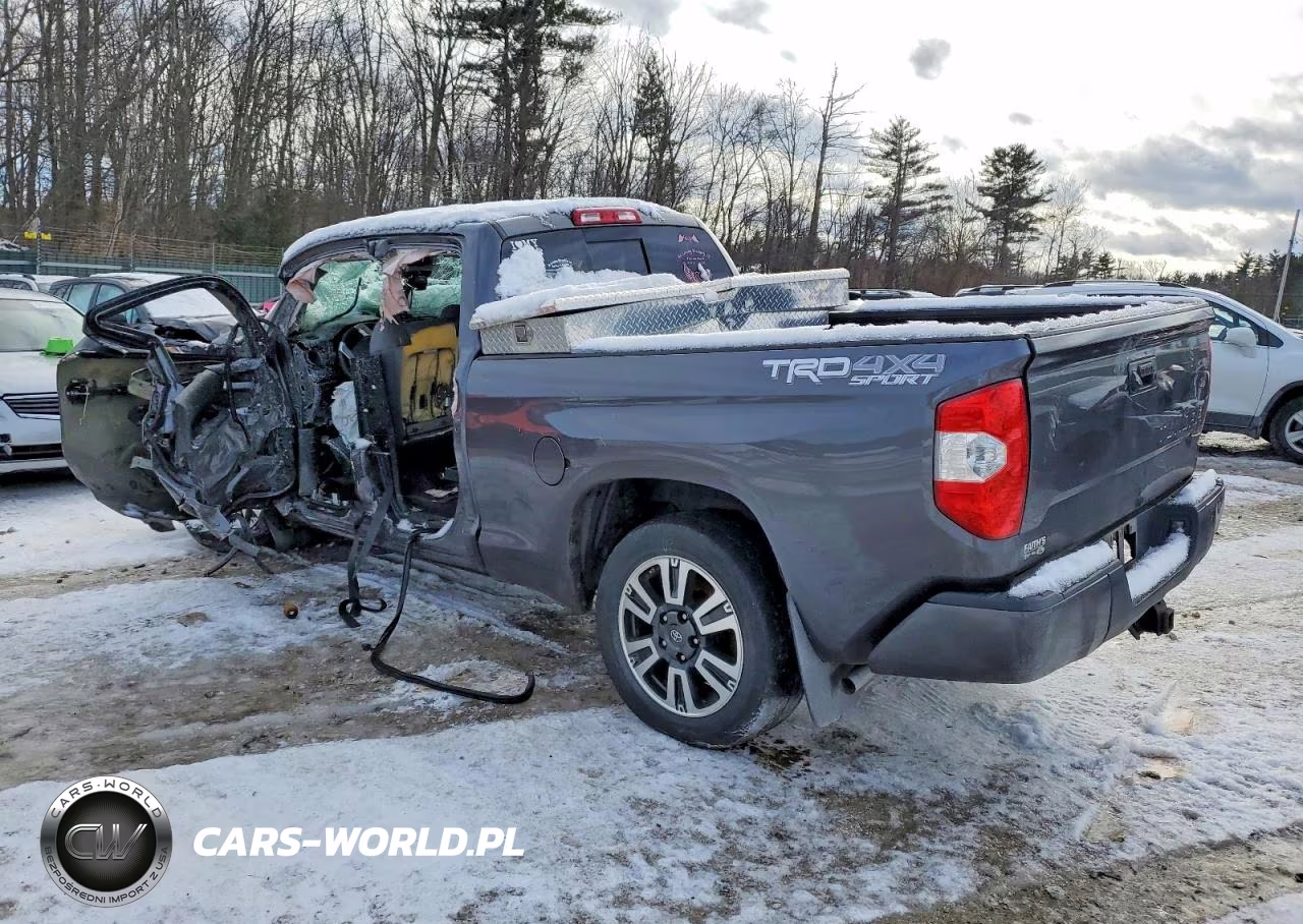 2019 Toyota Tundra Double Cab Sr VIN:5TFUY5F1XKX818675 - 2
