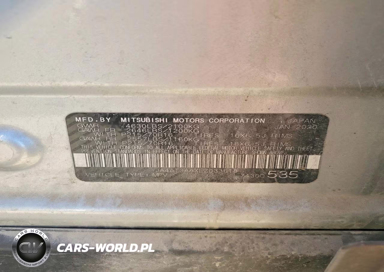 2020 Mitsubishi Eclipse Cross Es VIN:JA4AT3AAXLZ033618 - 13