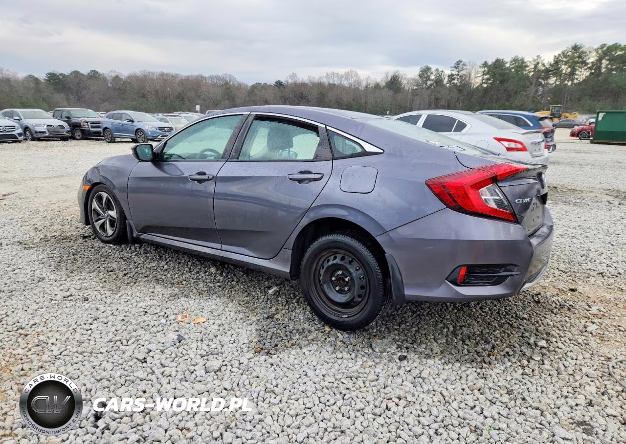 2020 Honda Civic Lx VIN:2HGFC2F60LH596348 - 2