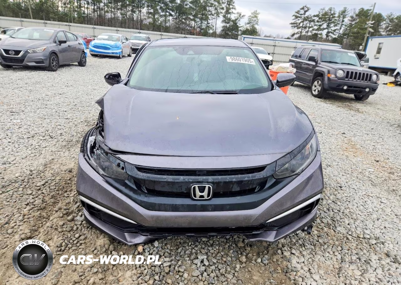 2020 Honda Civic Lx VIN:2HGFC2F60LH596348 - 5