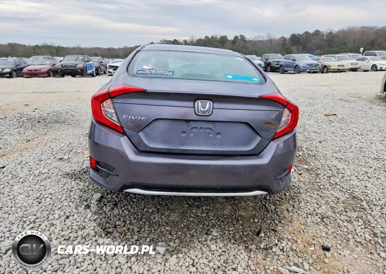 2020 Honda Civic Lx VIN:2HGFC2F60LH596348 - 6