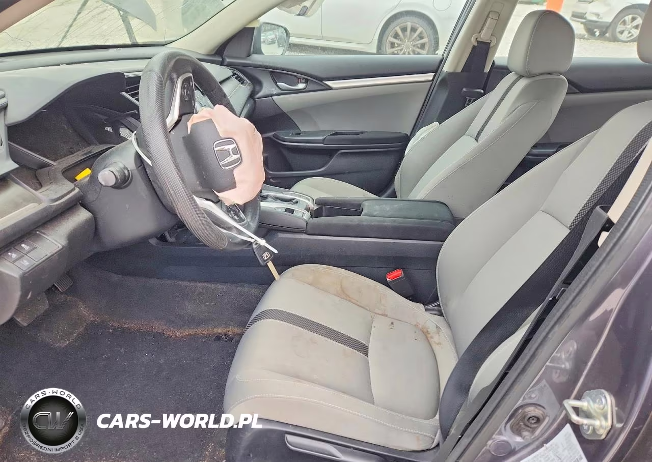 2020 Honda Civic Lx VIN:2HGFC2F60LH596348 - 7