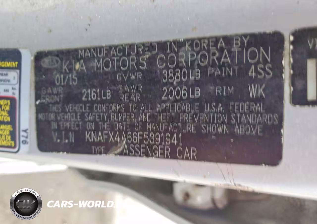 2015 Kia Forte Lx VIN:KNAFX4A66F5391941 - 12