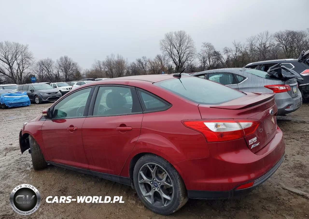 2014 Ford Focus Se VIN:1FADP3F27EL398889 - 2
