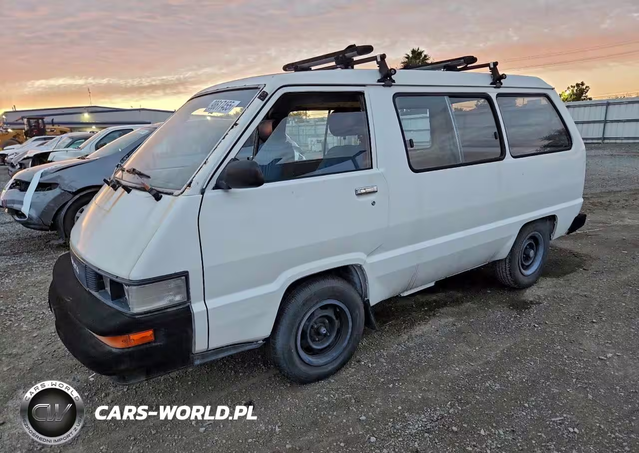 1989 Toyota Van Wagon Cargo