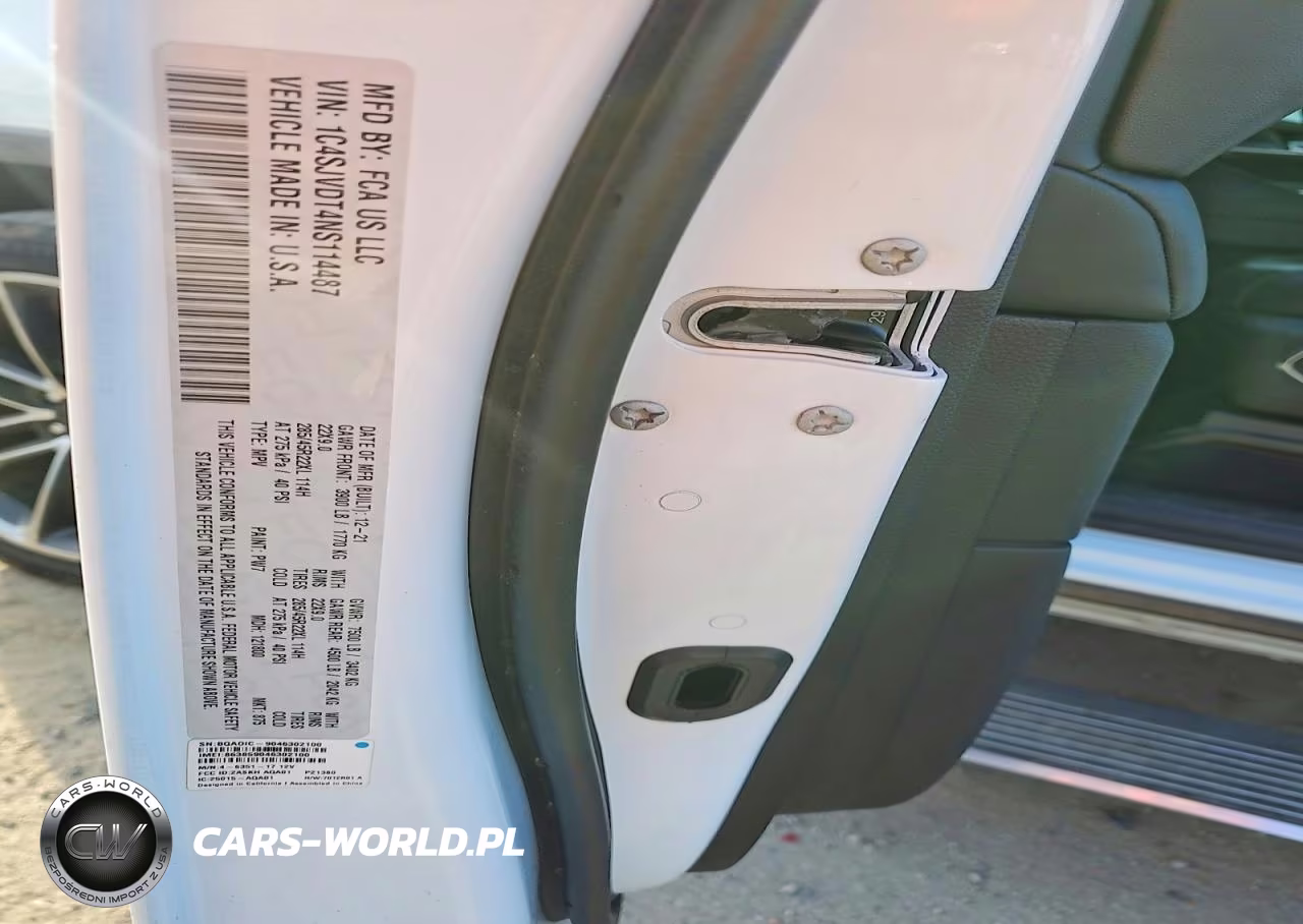 2022 Jeep Wagoneer Series Iii VIN:1C4SJVDT4NS114487 - 13