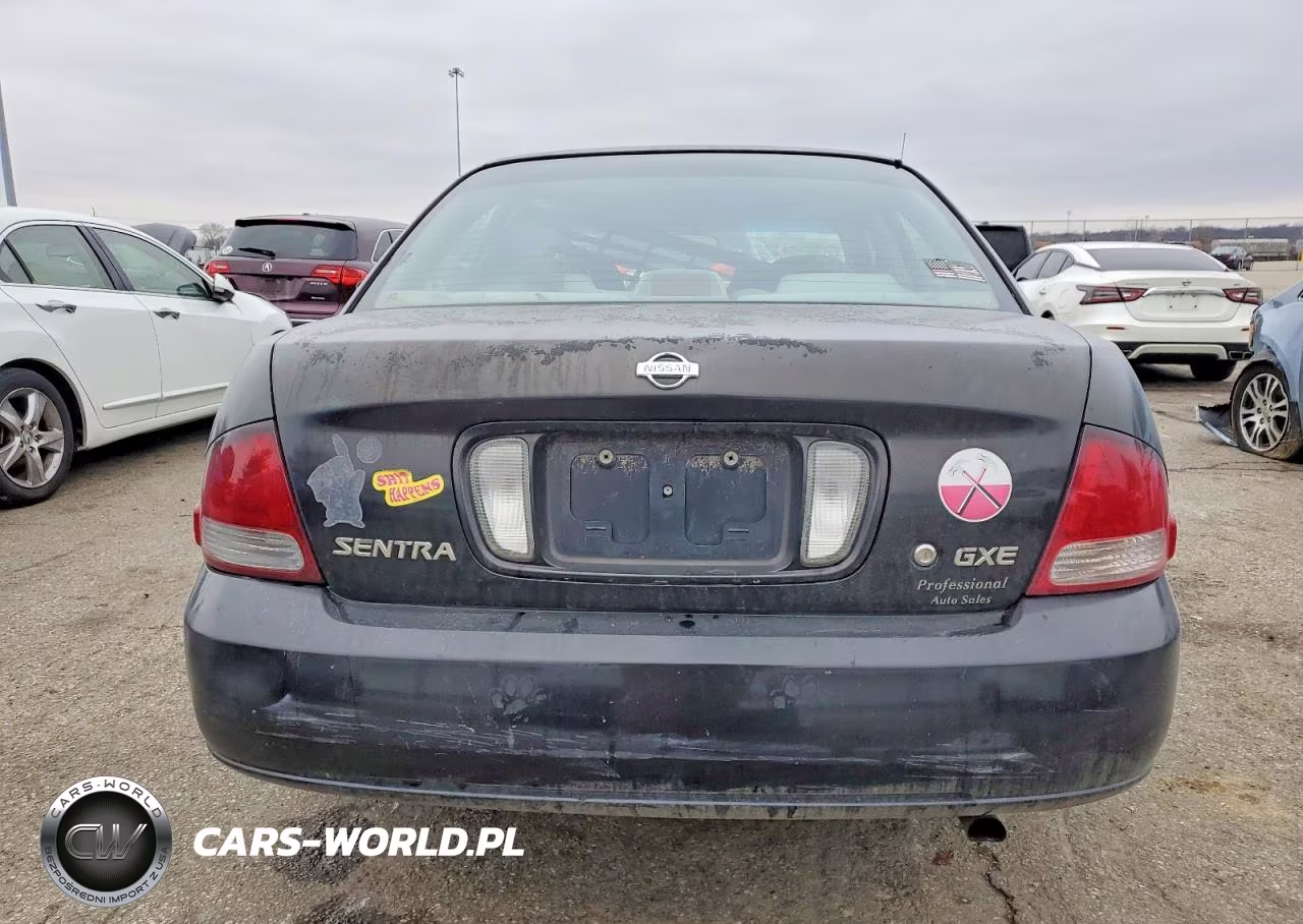 2002 Nissan Sentra Xe VIN:3N1CB51D72L685113 - 6