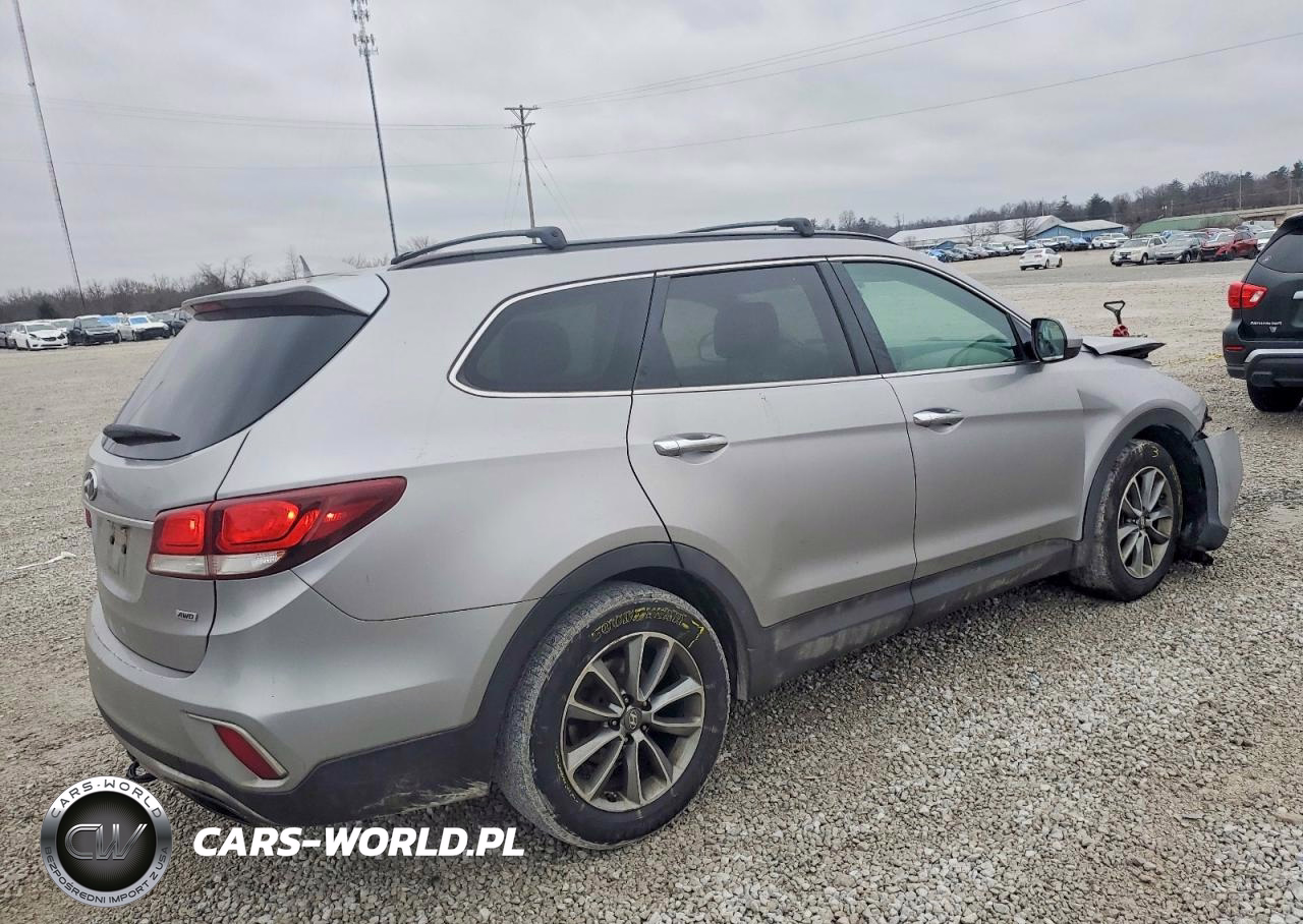 2017 Hyundai Santa Fe Se VIN:KM8SMDHF5HU182680 - 3