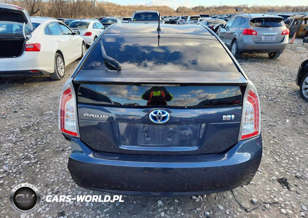 2012 Toyota Prius Two VIN:JTDKN3DU5C1610273 - 6