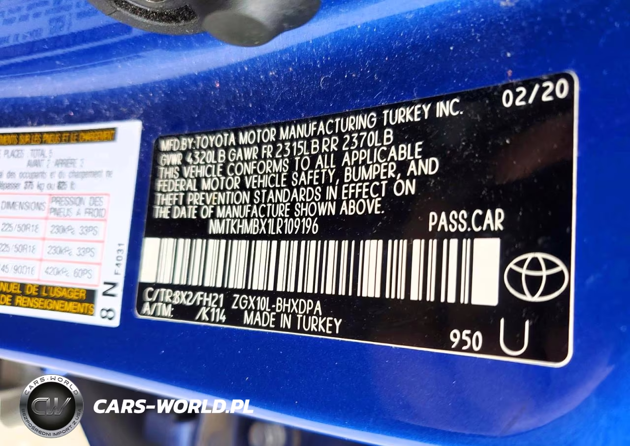 2020 Toyota C-Hr VIN:NMTKHMBX1LR109196 - 13