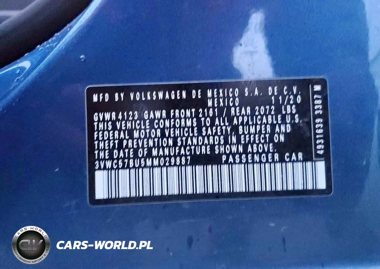 2021 Volkswagen Jetta S VIN:3VWC57BU5MM029887 - 12