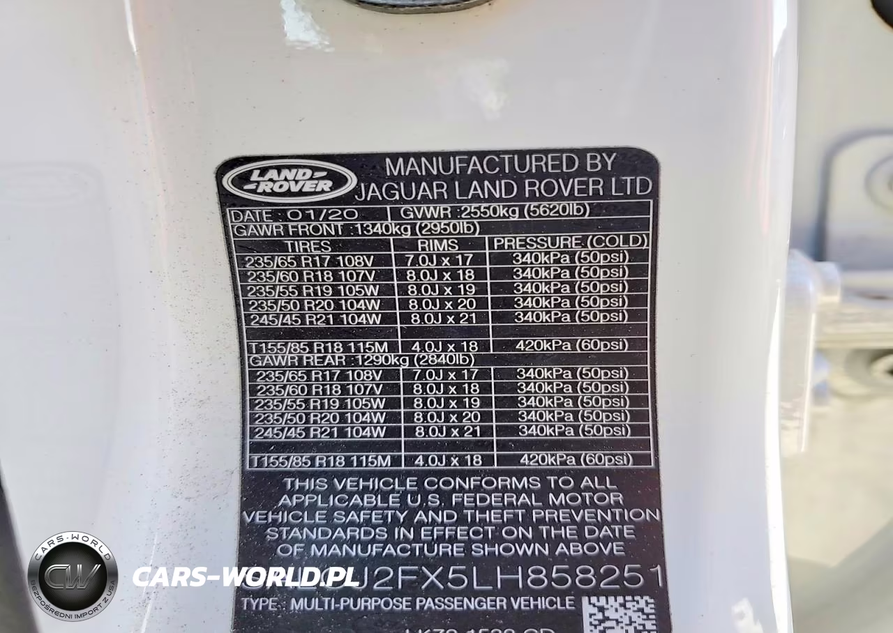 2020 Land Rover Discovery Sport S VIN:SALCJ2FX5LH858251 - 13
