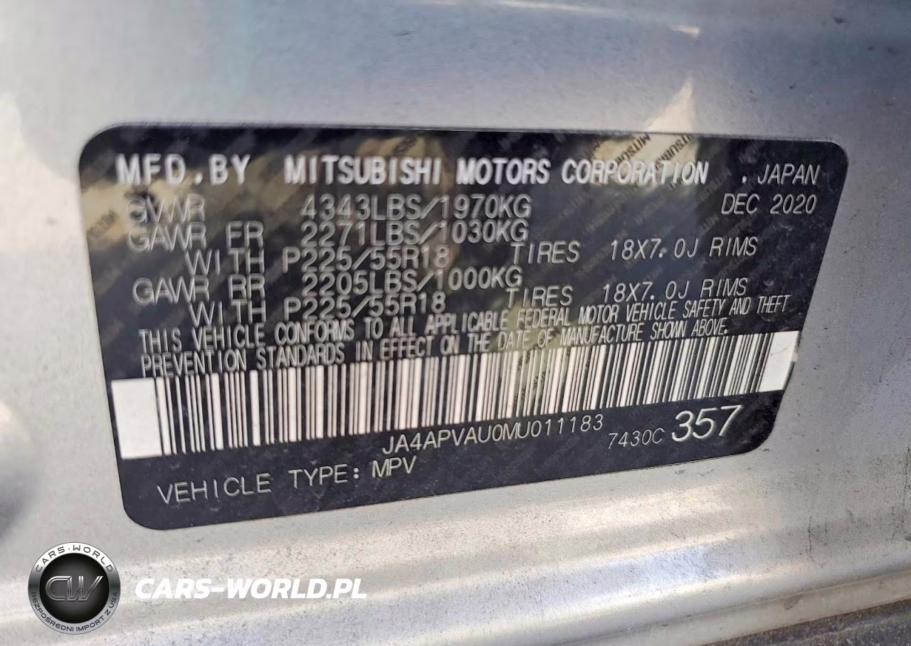 2021 Mitsubishi Outlander Sport Se VIN:JA4APVAU0MU011183 - 14