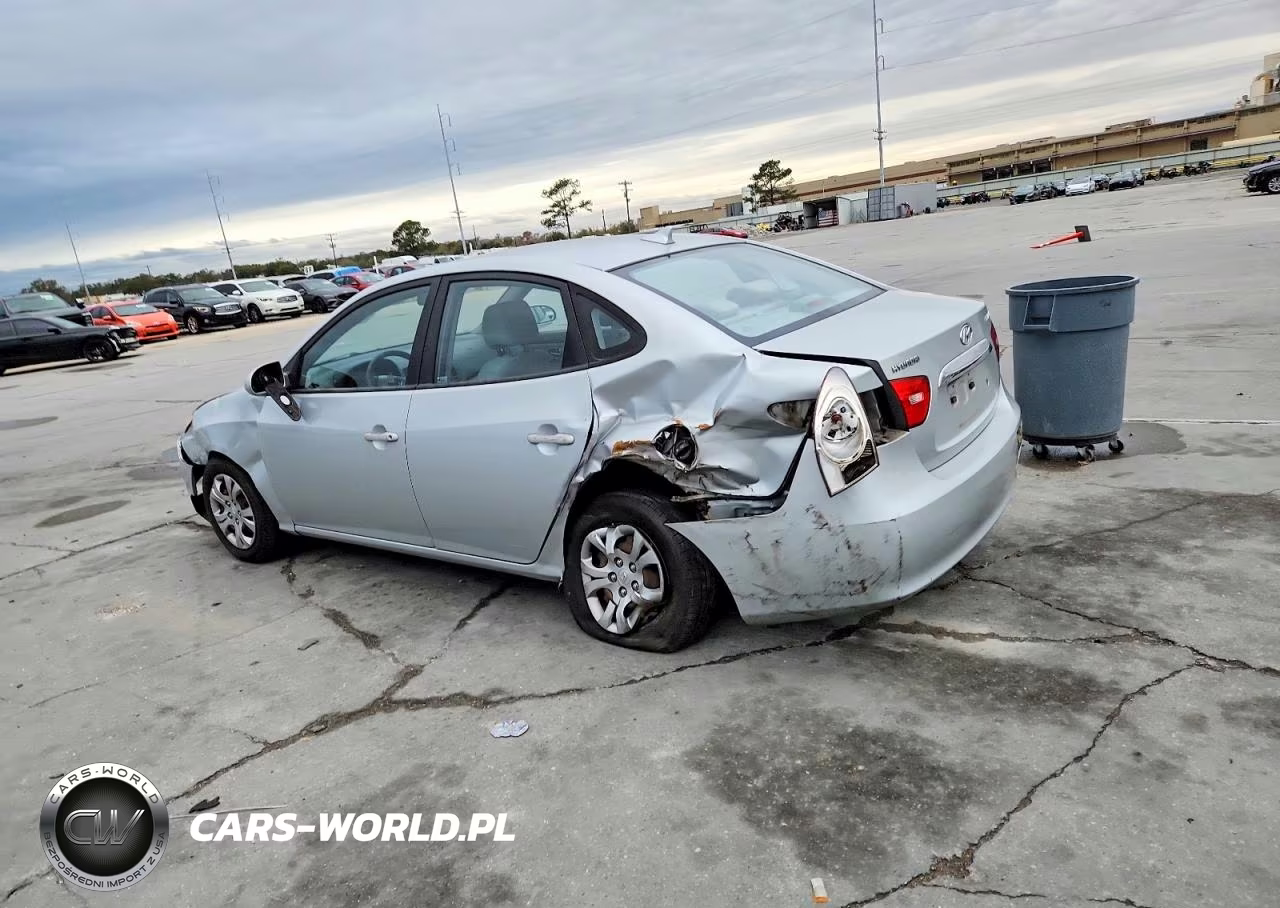 2010 Hyundai Elantra Blue VIN:KMHDU4AD4AU163190 - 2