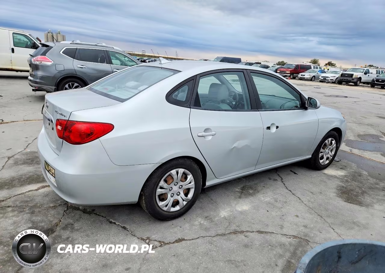 2010 Hyundai Elantra Blue VIN:KMHDU4AD4AU163190 - 3