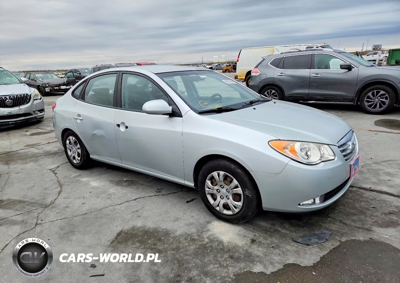 2010 Hyundai Elantra Blue VIN:KMHDU4AD4AU163190 - 4