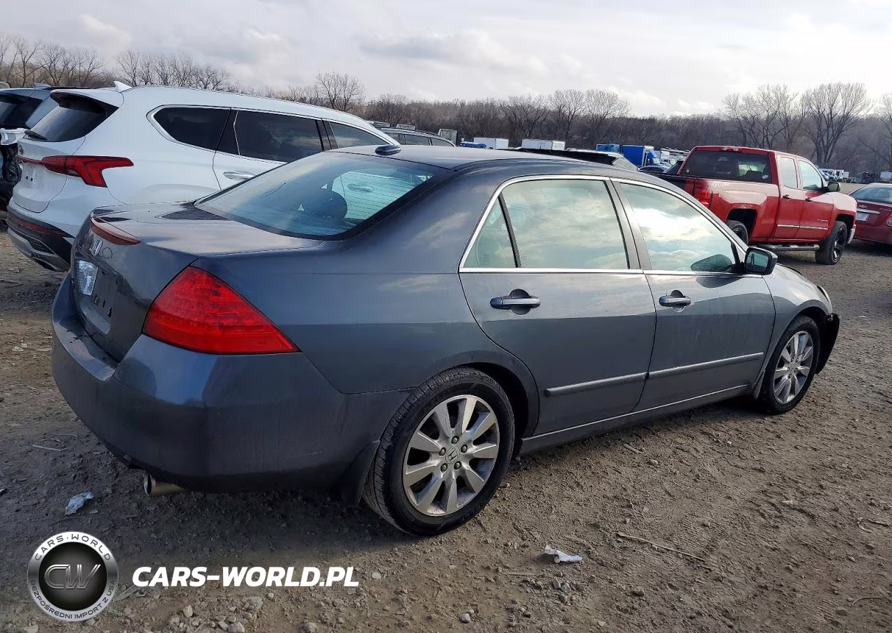 2007 Honda Accord Ex VIN:1HGCM66807A017596 - 3