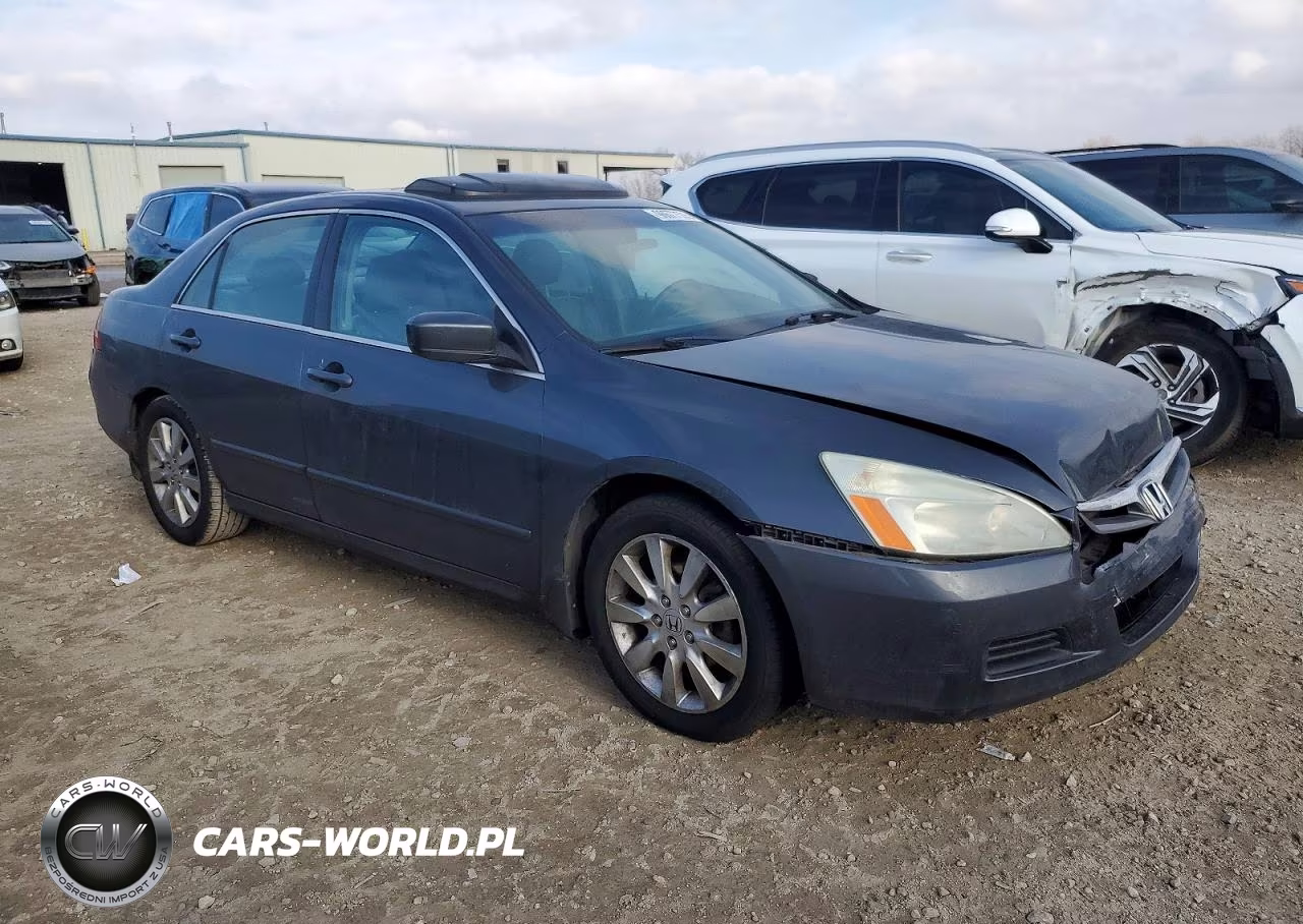 2007 Honda Accord Ex VIN:1HGCM66807A017596 - 4
