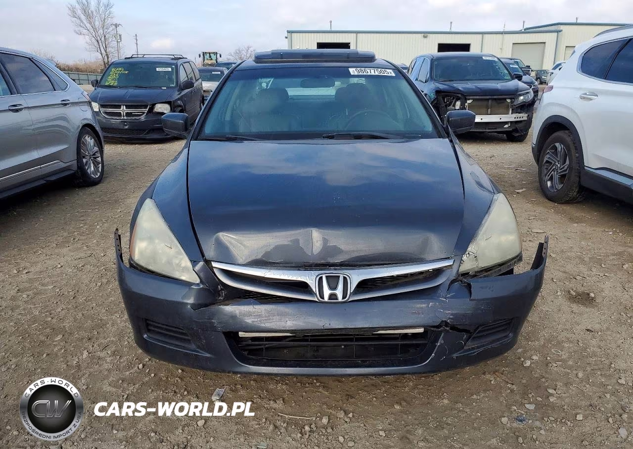 2007 Honda Accord Ex VIN:1HGCM66807A017596 - 5