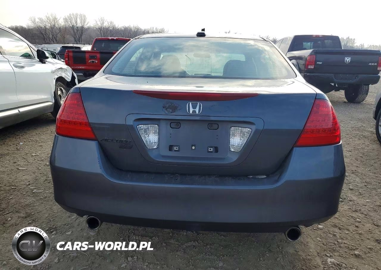 2007 Honda Accord Ex VIN:1HGCM66807A017596 - 6