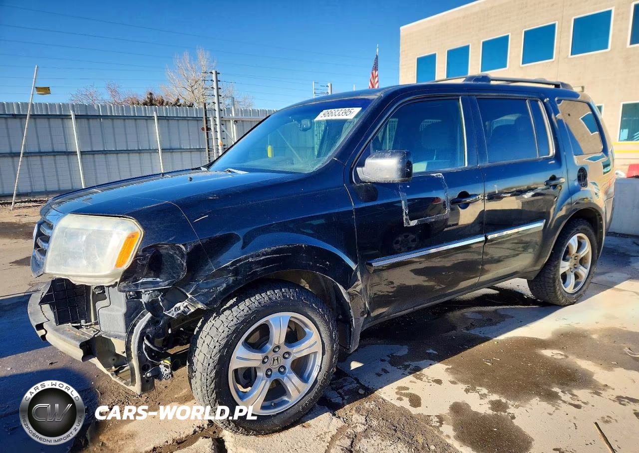 2013 Honda Pilot Exl – zdjęcie 1 z 13