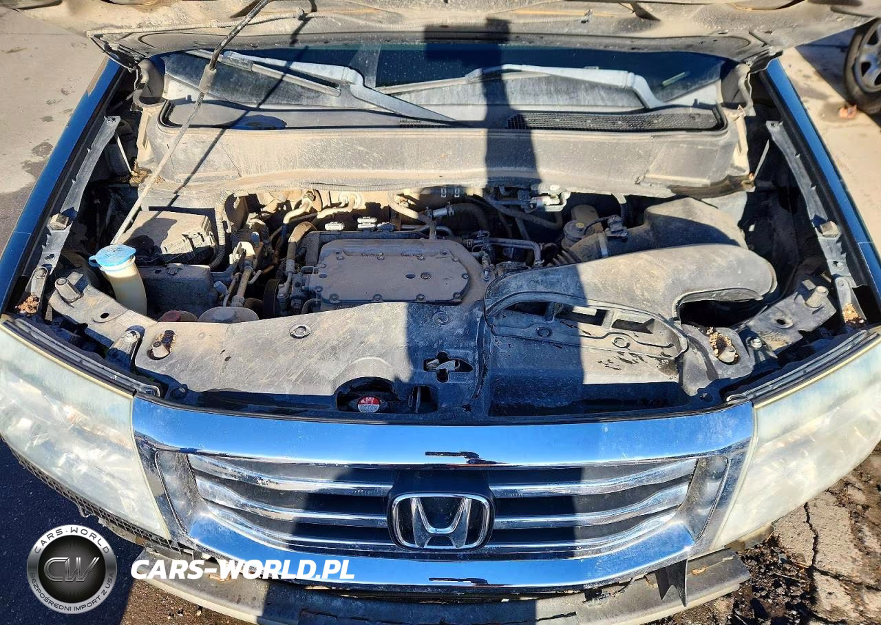 2013 Honda Pilot Exl VIN:5FNYF4H51DB044654 - 12