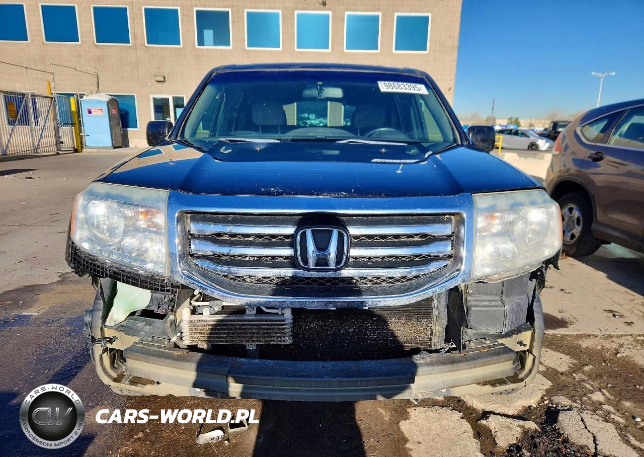 2013 Honda Pilot Exl VIN:5FNYF4H51DB044654 - 5