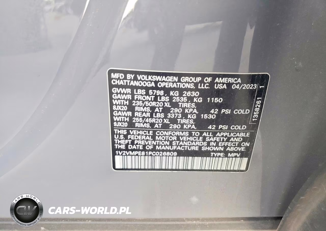 2023 Volkswagen Id.4 Pro S VIN:1V2VMPE81PC026809 - 13