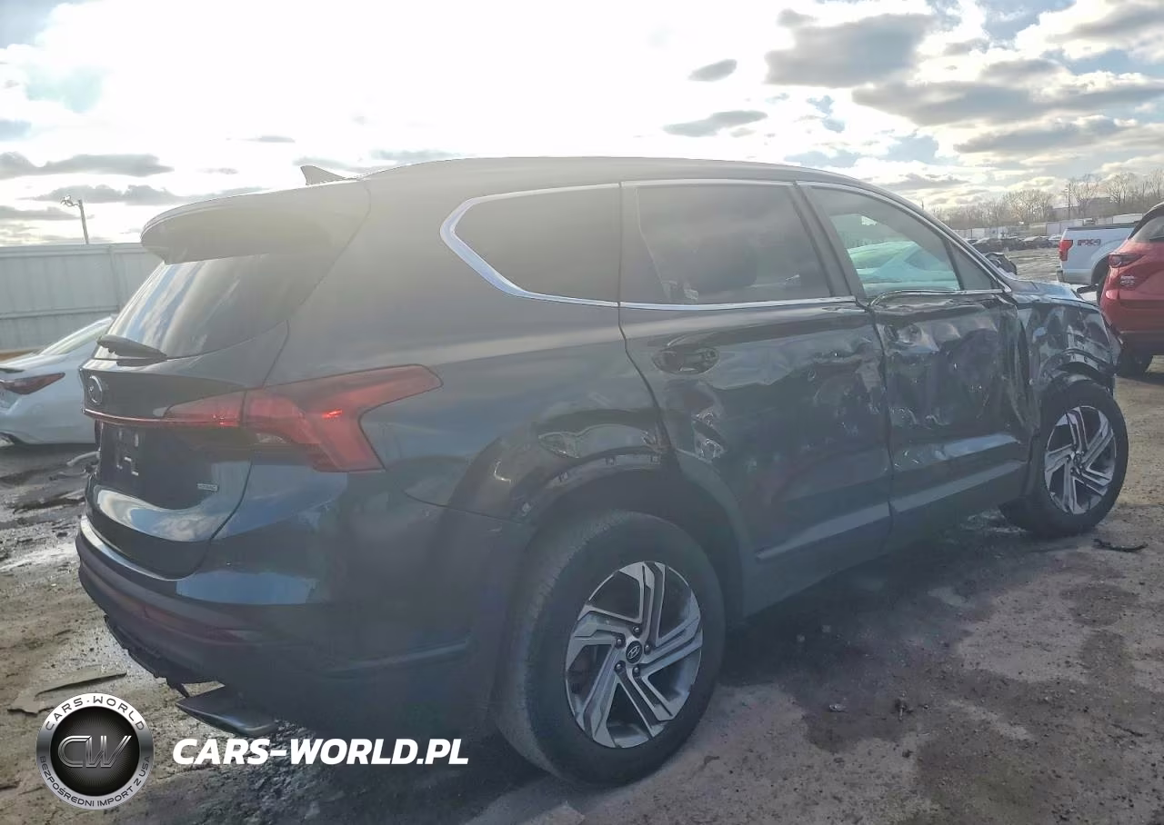 2021 Hyundai Santa Fe Se VIN:5NMS1DAJ9MH346865 - 3
