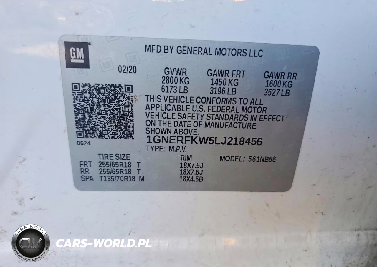 2020 Chevrolet Traverse Ls VIN:1GNERFKW5LJ218456 - 14