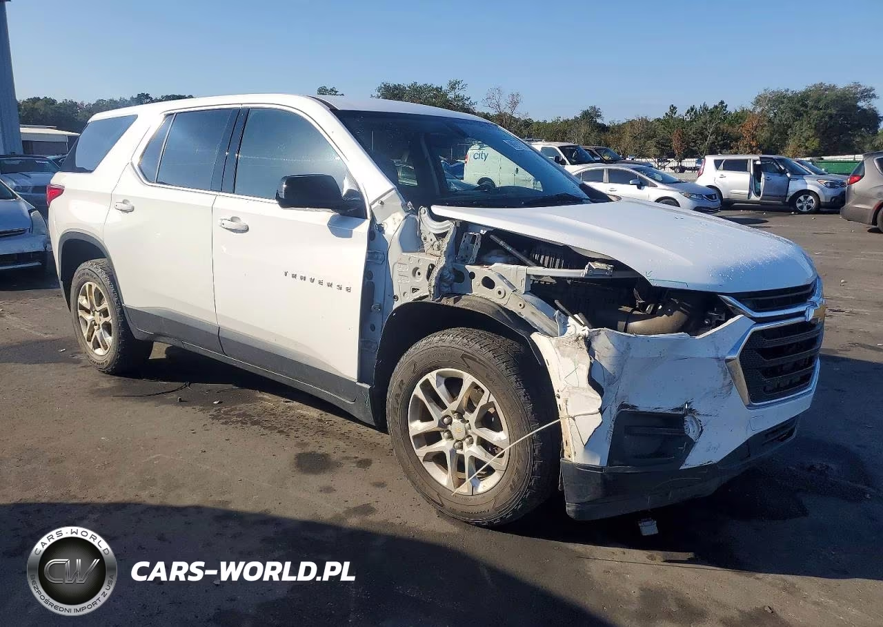 2020 Chevrolet Traverse Ls VIN:1GNERFKW5LJ218456 - 4